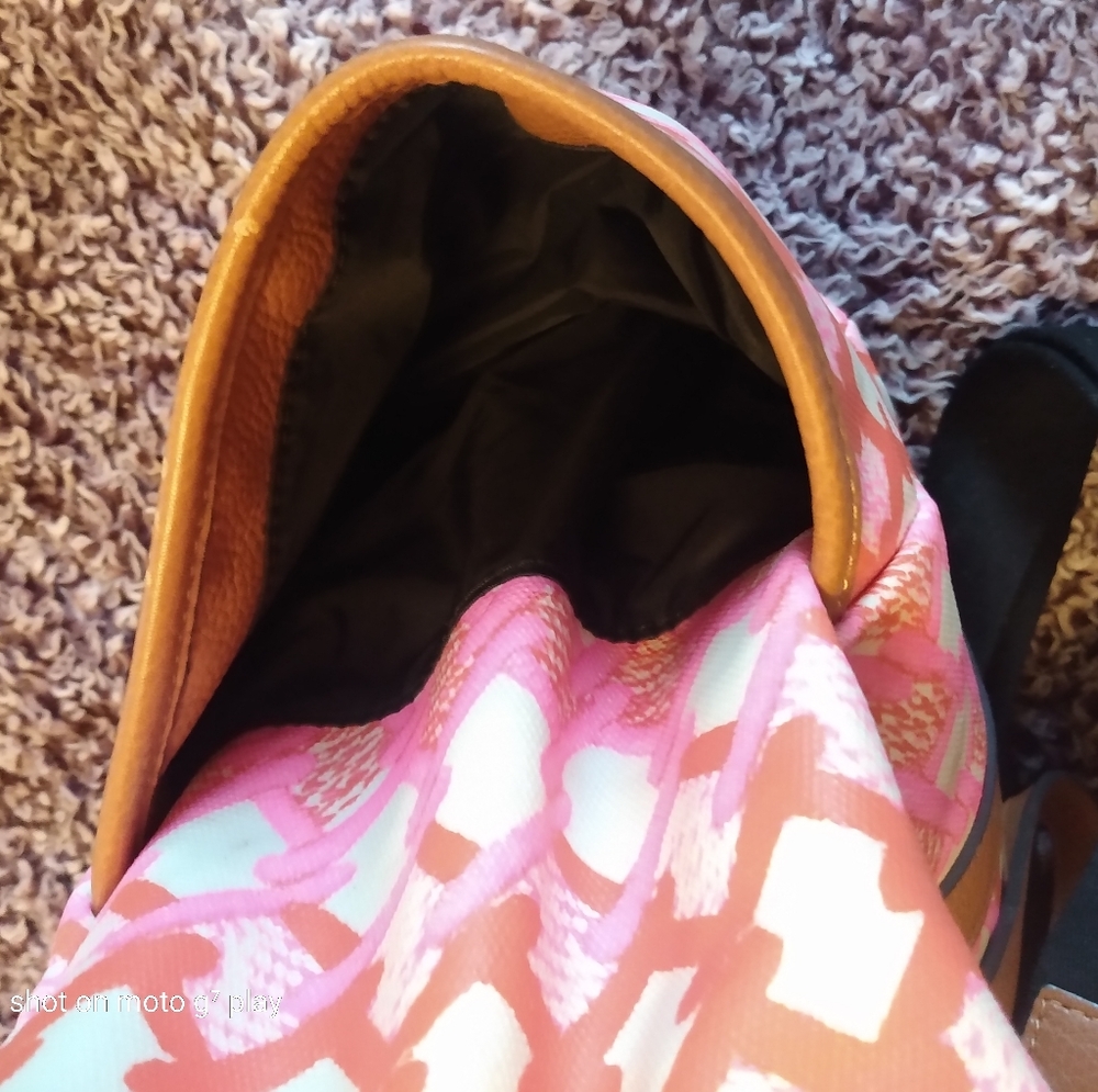 Rebecca Minkoff orange & pink diaper bag 🚼🍼 - Picture 7 of 7